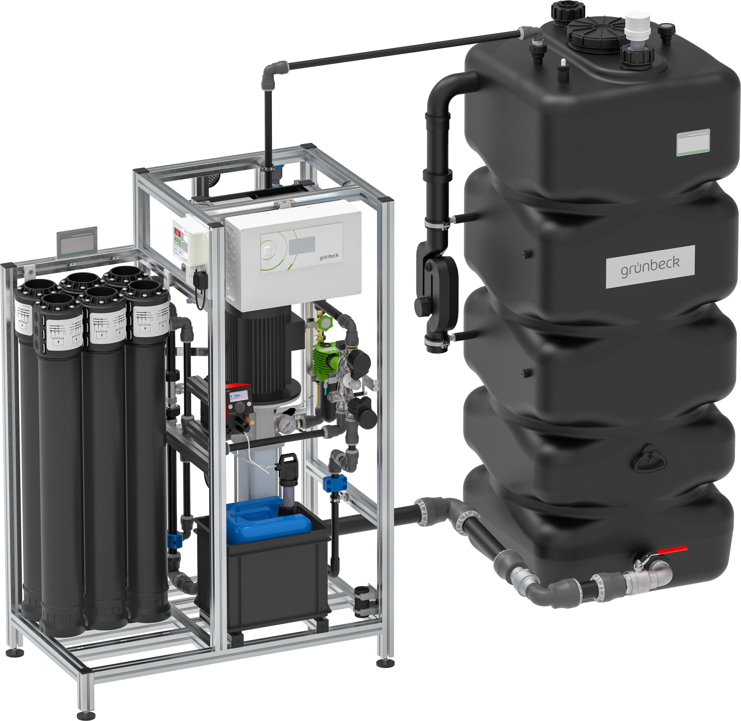 The osmoliQ:KA reverse osmosis system offers maximum yield
