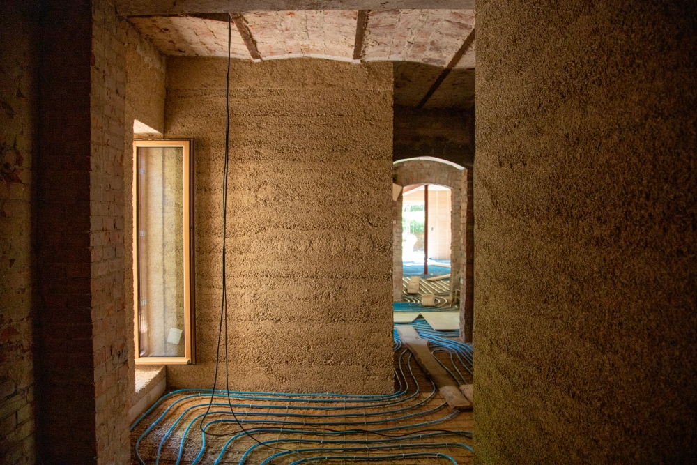 Altbausanierung mit Hanfkalk