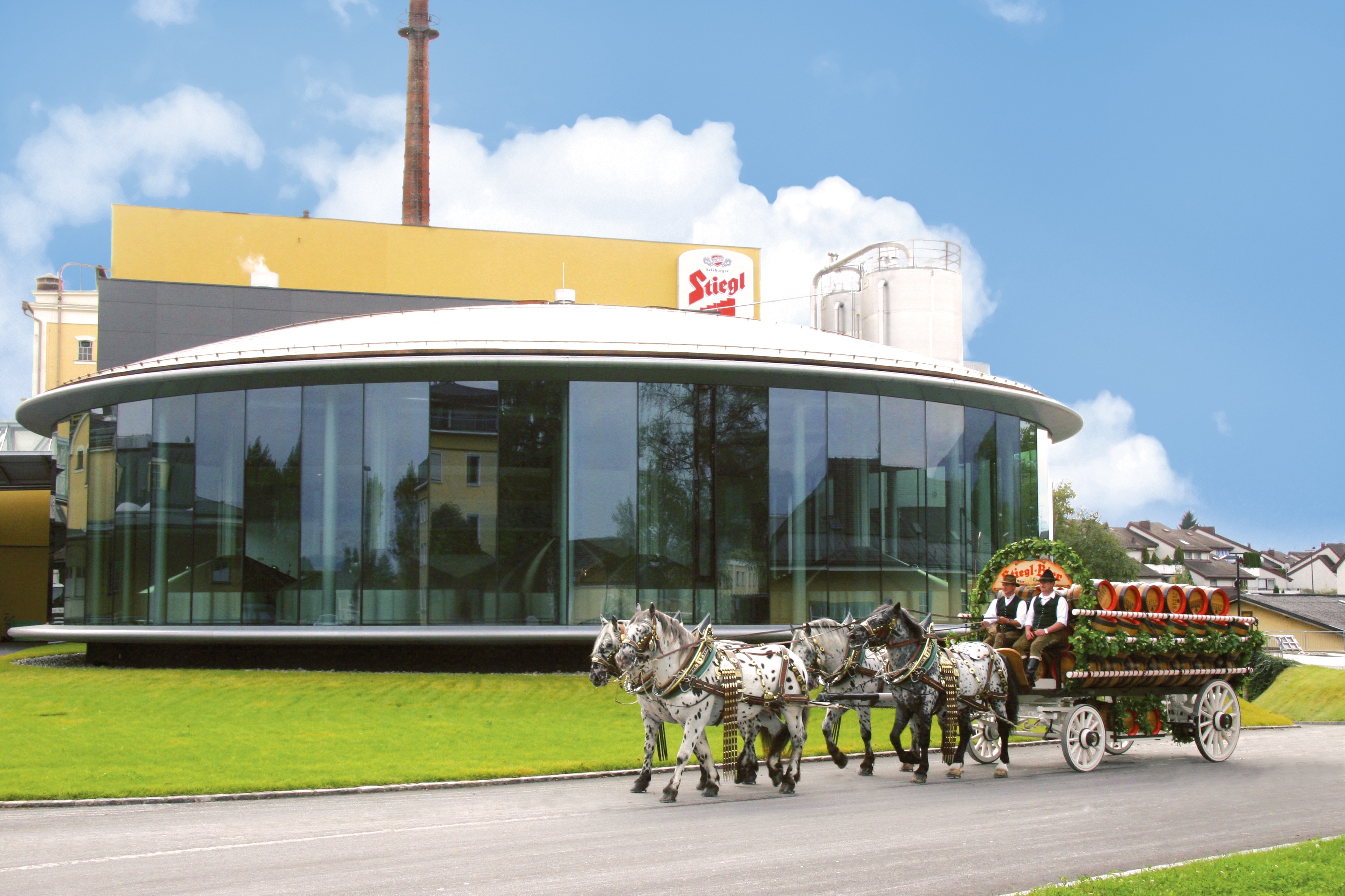 Sudhaus der Salzburger Stiegl Brauerei 