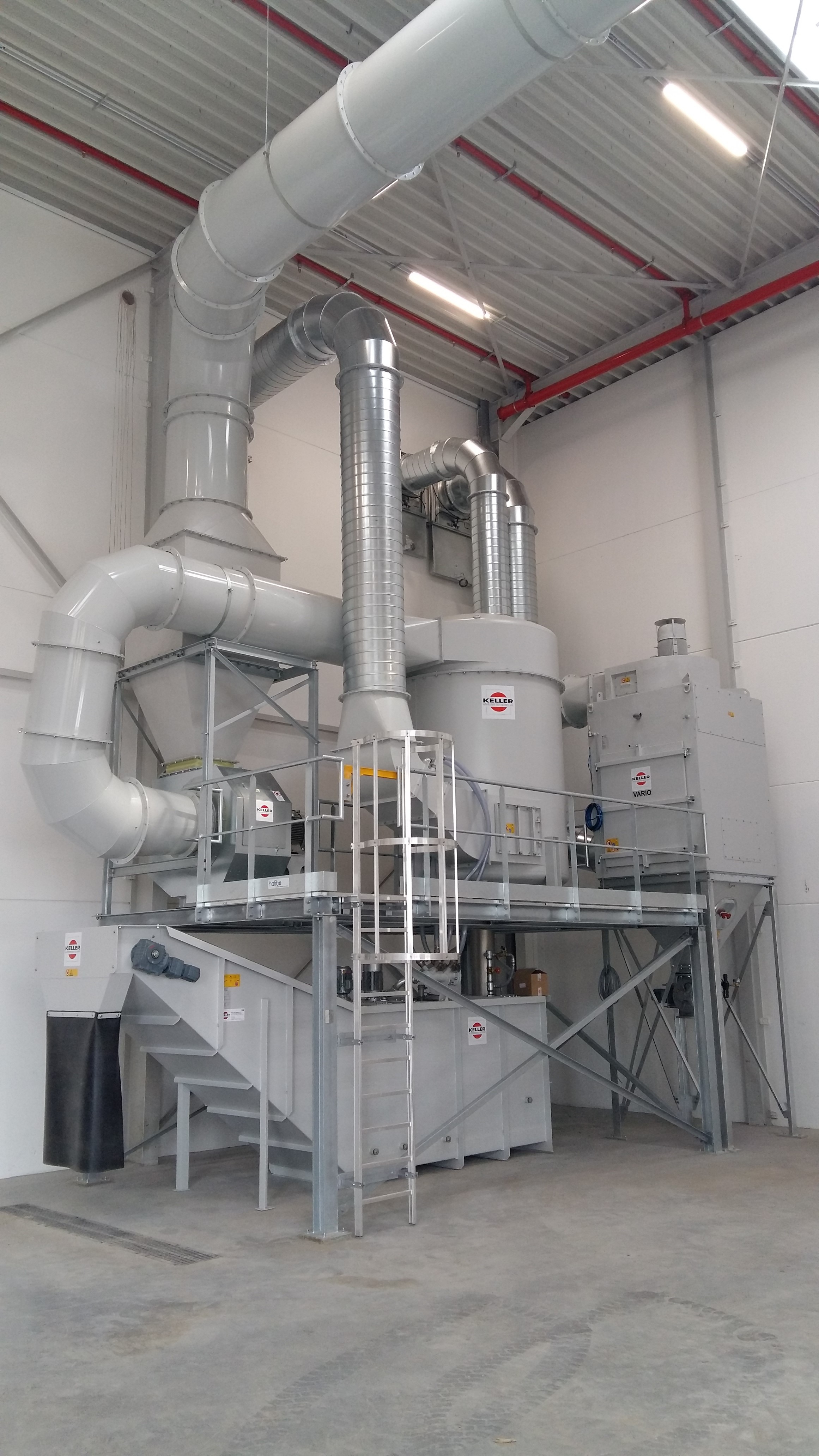 The Venturi wet separator series is predestined for separating all those dusts that cannot be separated with a dry separator, or only with difficulty. This type of extraction technology is particularly suitable for sticky dusts and moist gases. 