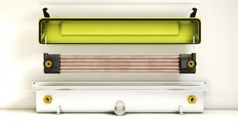 Caniveau de douche Joulia Inline avec 5 tubes