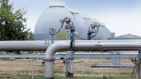 Válvula de control, tratamiento energéticamente eficiente de aguas residuales, inteligencia artificial, caudalímetro de aire, análisis de gases, biogás