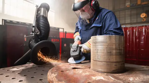 ETSA DUSTOMAT-DRY-Serie in der Anwendung