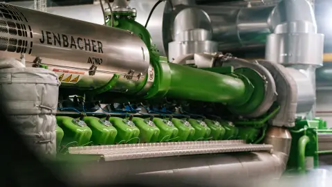 Jenbacher gas engine 