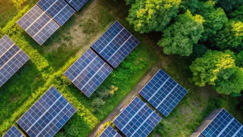 Energieerzeugung: Solarpanele