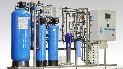 Ultrapure water system Conductivity < 0.056 µS/cm