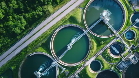 GreenTech Leitmarkt Wassermanagement: Kläranlage in der Natur 