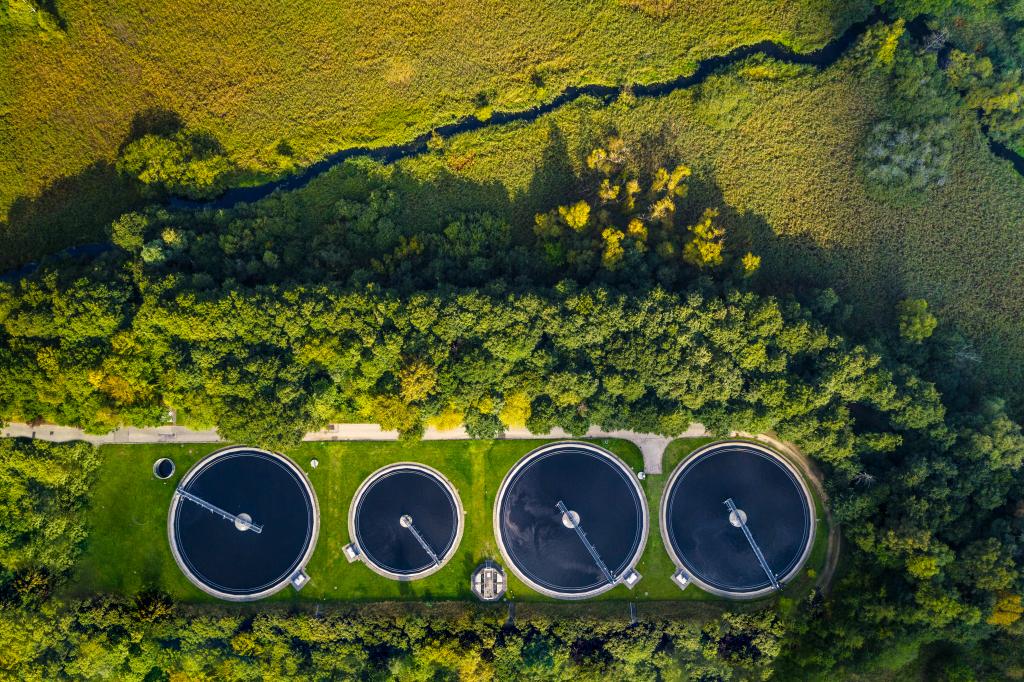 Grüne Technologien: Kläranlagen reinigen Abwasser