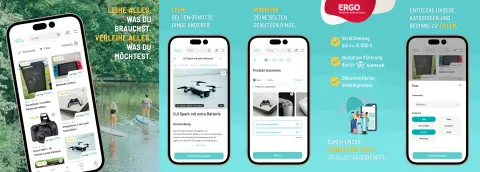 Banner und Informationen von der 2share by fainin Plattform