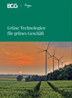 Grüne Technologien für grünes Geschäft