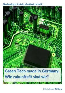 „Green Tech made in Germany“ Studie