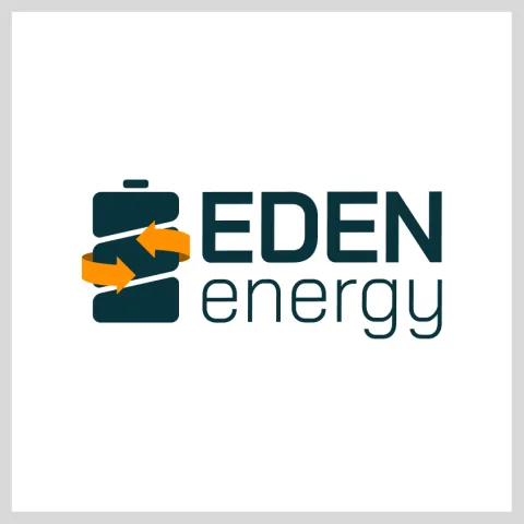 edenenergy Logo (Start-up für Energiespeicher)