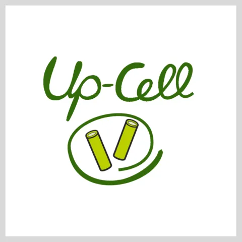 Upcell Logo - grünes Start-up für Energiespeicher